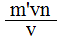 (m�vn) / v